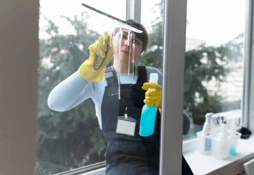 Nettoyage de vitres intérieures et extérieures aux Deux-Villes